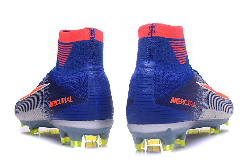 Cheap Top Nike Mercurial Superfly IV FG Red Blue Football