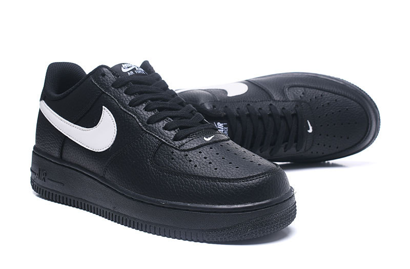 a suo agio nike air force 1 07 bianco nero aa4083 001 uomini casuale a suo agio nike air force 1 07 bianco nero aa4083 001 uomini casuale
