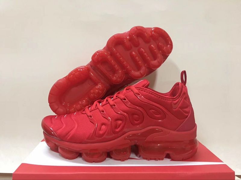 nike air vapormax plus all red